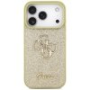 Etui Guess Fixed Glitter Big 4G do       iPhone 17 Pro złoty